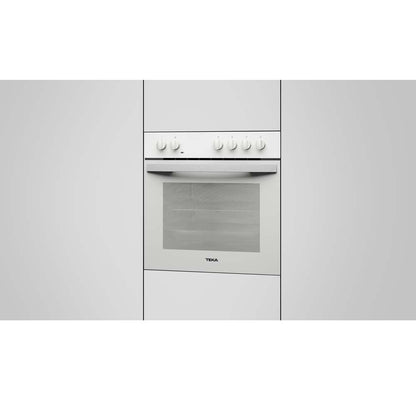 Teka HBE 490 ME Horno Convencional 60cm, 3 Funciones, 2 Cristales, Cristal Blanco