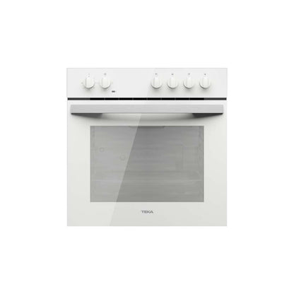 Teka HBE 490 ME Horno Convencional 60cm, 3 Funciones, 2 Cristales, Cristal Blanco